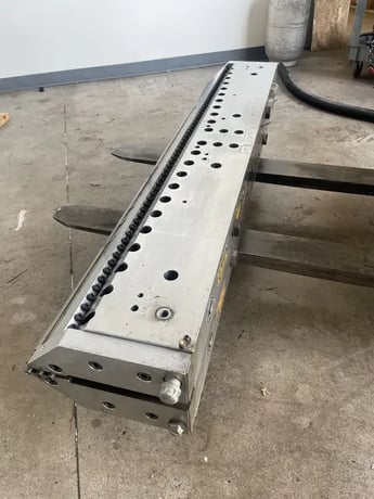 62" EDI #UH40, R-Bar sheet extrusion die, 7" multiflow manifold, .020" to .050" lip opening, approx. 27.5 - Image 4
