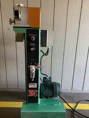 Bay Plastics #BP50, strand pelletizer, 50mm cutting chamber, 2 HP, 80-1,000 RPM, 1/8" pellet length, 2016 - Image 6