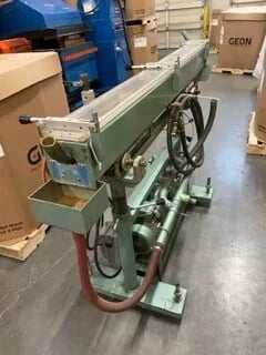 Metaplast #MVS6-2, extrusion vacuum sizing tank, 72" long x 6" deep - Image 3
