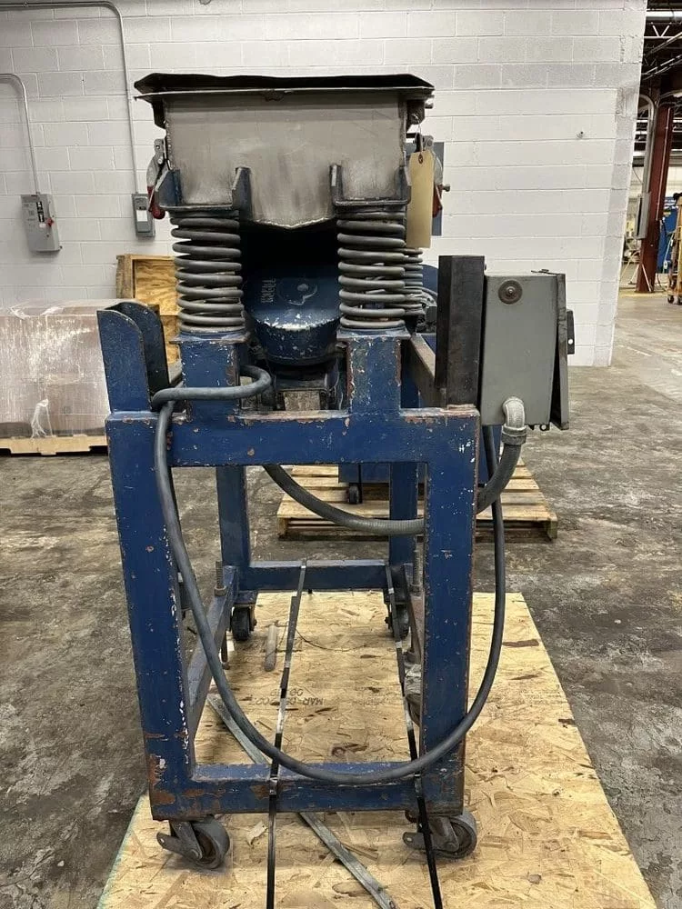 7" air knife classifier, 3 HP, 54" high - Image 9
