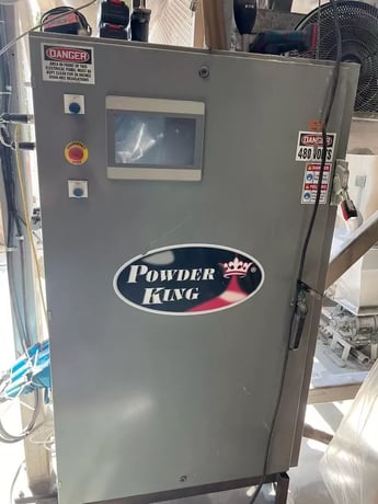 PowderKing #DD-120, pulverizer, 7" x 16" opening, 75 HP direct drive, 30 mesh, 500-800 Lbs/Hr LDPE - Image 4