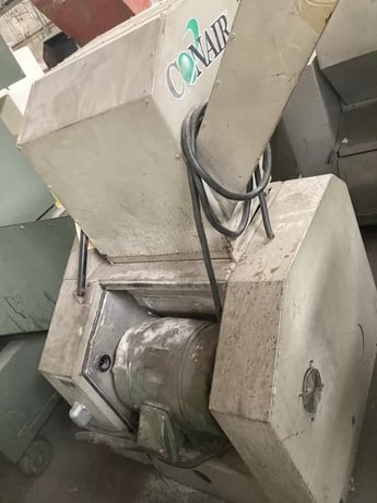 8" x 19" Conair #CHS819, granulator, 15 HP, 5/16" screen, casters - Image 3