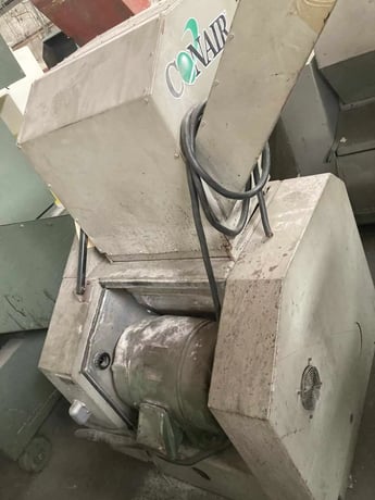 8" x 19" Conair #CHS819, granulator, 15 HP, 5/16" screen, casters - Image 6
