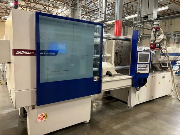 337 Ton, 15.76 oz., Battenfeld #EP300/1300, injection molding machine, 28.35" x 30.31" tie bars, Unilog B6S - Image 1