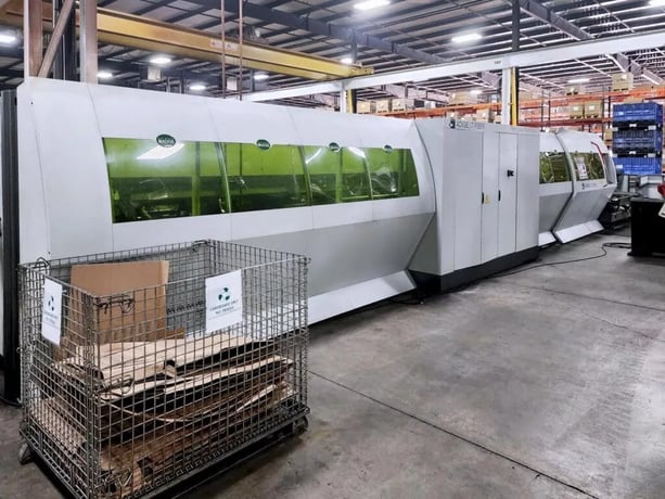 BLM #Adige-LT8, CNC tube laser cutting system, 2,000 watt, 8.5" max round tube, 27'10" max bar length, 2013 - Image 1