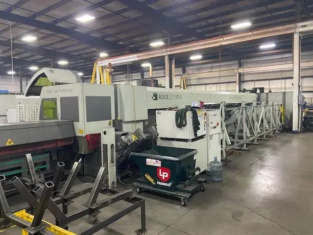 BLM #Adige-LT8, CNC tube laser cutting system, 2,000 watt, 8.5" max round tube, 27'10" max bar length, 2013 - Image 8