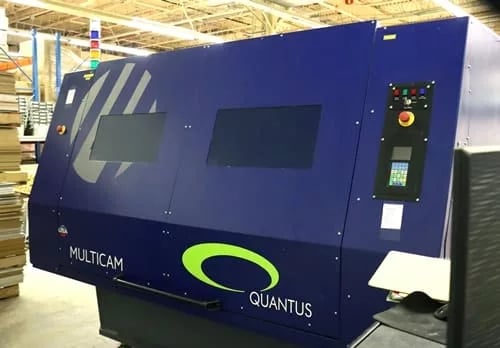 Multicam #Quantus, CNC fiber laser cutting system, 4,000 watt, 5' x 10' table, 2020 - Image 3