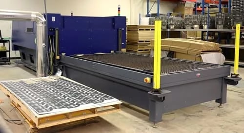 Multicam #Quantus, CNC fiber laser cutting system, 4,000 watt, 5' x 10' table, 2020 - Image 9