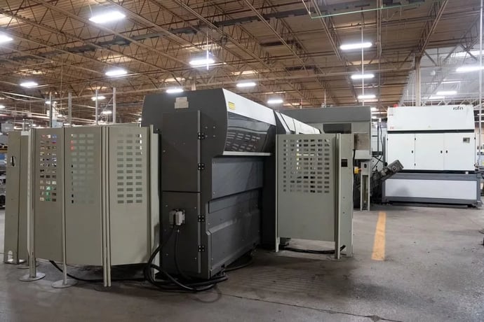 BLM #LT8, CNC CO2 tube laser cutting system, 3,500 watt, 0.5"-8.5" round tube, Rofin DC 035 resonator - Image 3