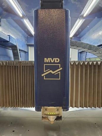 MVD #F6-1530, CNC fiber laser cutting system, 6,000 watt, 5' x 10' table, approx. 9,600 hours, ESA 660w - Image 4