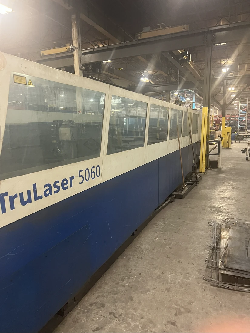 Trumpf #TruLaser-5060, CNC laser cutting system, 6,000 watt, 6.5' x 20' table, Trumpf Control, 2008 - Image 1