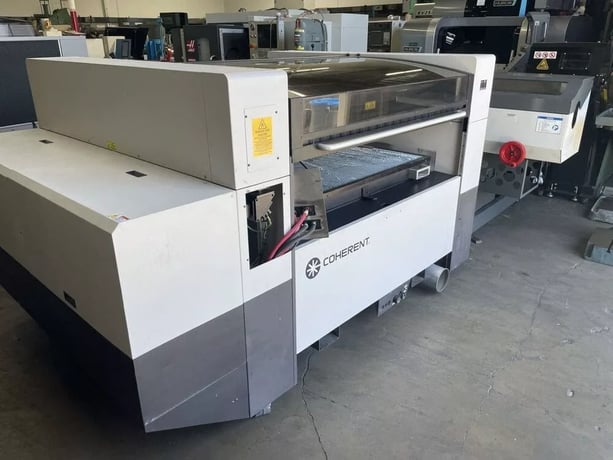 Coherent #Meta-10C, CNC laser cutting system, 2,500 watt, 4' x 4' table, 50" x 50" work range, 2015 - Image 2