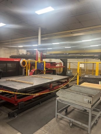 Amada #LC-4020-F1NT, CNC laser cutting system, 6,000 watt, 6' x 12' table, Amada Control, 2012 - Image 2