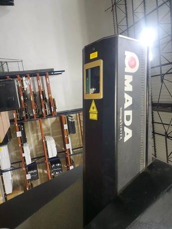 Amada #Fabrivision-FVL-HD-4848, laser scanning inspection machine, 48" x 48" scan area, 8" max part - Image 3