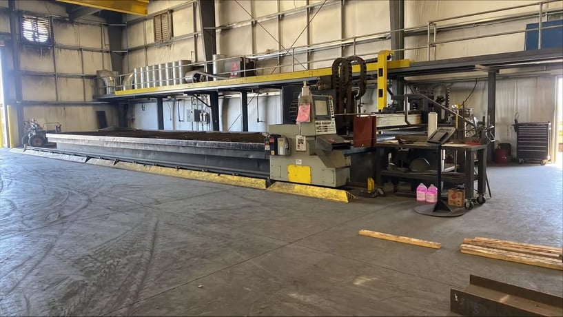 ALLtra #PG14-12, CNC plasma cutting system, 10' x 45' table, 200 AMP, Hypertherm HPR 260, ALLtra CNC, 2008 - Image 1