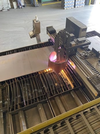 ALLtra #PG14-12, CNC plasma cutting system, 10' x 45' table, 200 AMP, Hypertherm HPR 260, ALLtra CNC, 2008 - Image 2