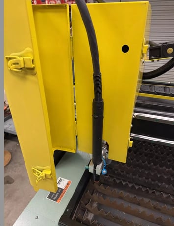Piranha #B404, CNC plasma cutting system, 4' x 4' table, Hypertherm Powermax 45xp, lightly used, Starfire - Image 4