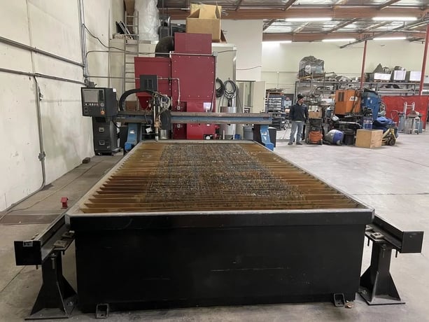 CSI, CNC plasma cutting system, 6' x 12' table, Hypertherm HPR260, Burney Phantom ST Control, 2009 - Image 2