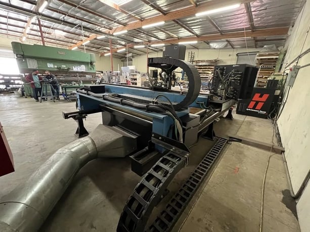 CSI, CNC plasma cutting system, 6' x 12' table, Hypertherm HPR260, Burney Phantom ST Control, 2009 - Image 4