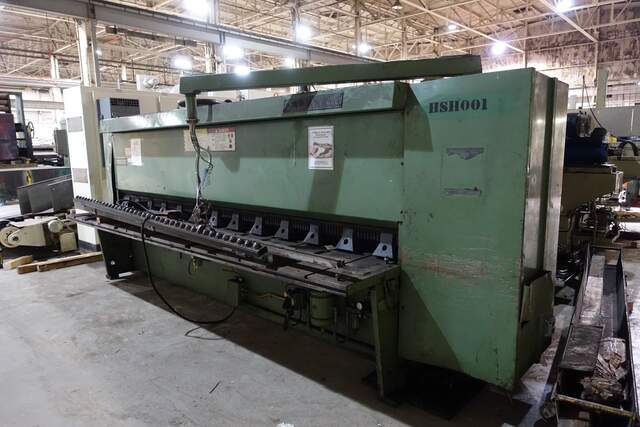1/4" x 12' Cincinnati #2500, squaring shear - Image 1