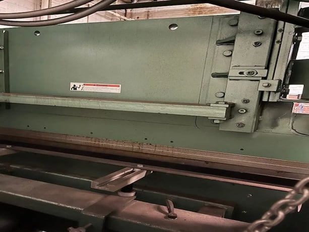50 Ton, Betenbender #6-50T, hydraulic press brake, 6' overall, 54 1/2" between housing, 8" stroke, 8" throat - Image 3
