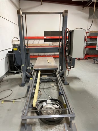 Forrest #480i, horizontal band resaw, 50" x 96" table, 52" blade cutting width, 20" blade wheels, 2017 - Image 1