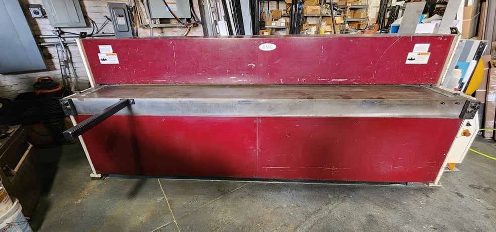 10 Ga. x 10' GMC #HS-1010MD, hydraulic shear, 2014 - Image 2