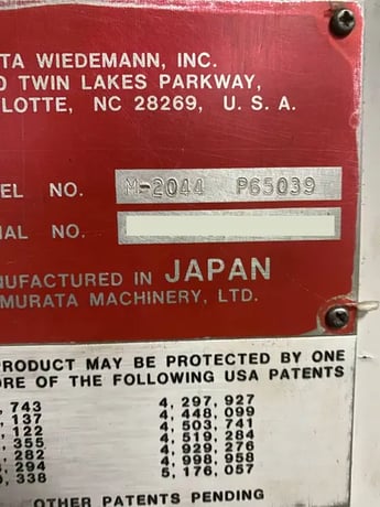 22 Ton, Murata #Motorum-2044, CNC Turret Punch, 22 Stations, 49" x 49" Sheet, 1/4" Max Thickness, Fanuc - Image 5