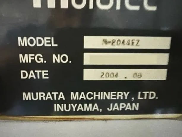 22 Ton, Murata #Motorum-2044EZ, CNC Turret Punch, 22 Stations, 49.21" x 49.21" Sheet, 1/4" Max Thickness, 2004 - Image 3