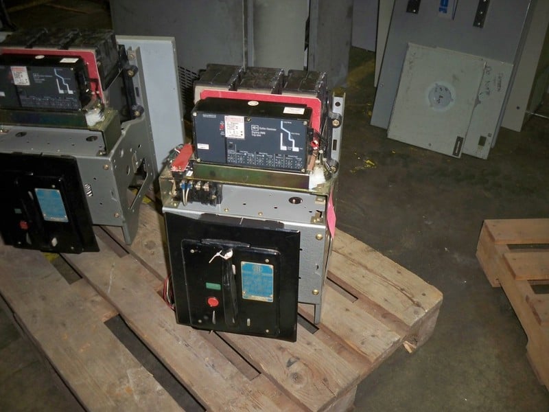 600 Amps, ITE, K-600, manually operated, drawout, F/M, Black - Image 4