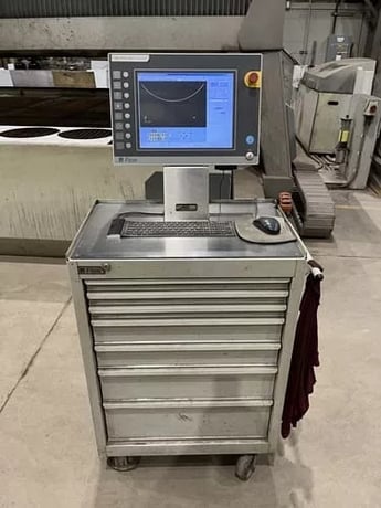 Flow #Mach-4-4030c, CNC waterjet cutting system, 10.2' x 13.1' table, 50 HP pump, 60,000 PSI, Flowmaster - Image 5