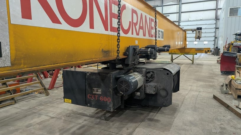 15 Ton, Kone, 63' 0" Span, ~47' Lift, Class D, Pendant, VFD Bridge/Trolley, 2008 [#2747] - Image 7
