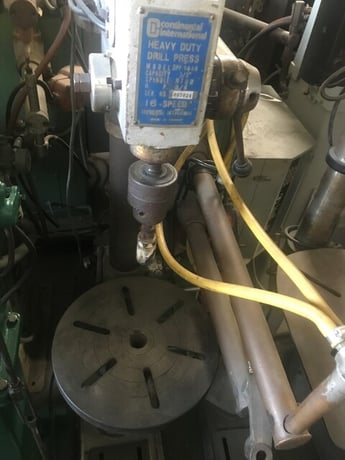 14" Continental #DPF-14-16, Floor Drill Press, 200-3630 RPM, 12" table, 5/8" chuck, 3/4 HP - Image 4