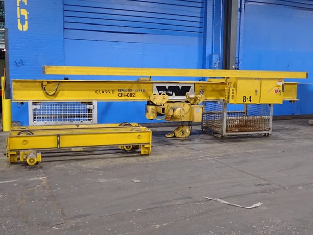10 Ton, Yale #CEW10X20RT14D4, Bridge Crane, 1725 RPM, 1/2 HP, 13.3 A - Image 2