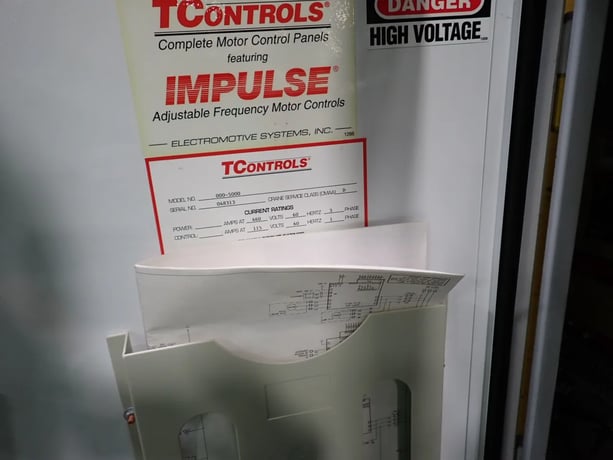 10 Ton, Yale #CEW10X20RT14D4, Bridge Crane, 1725 RPM, 1/2 HP, 13.3 A - Image 4