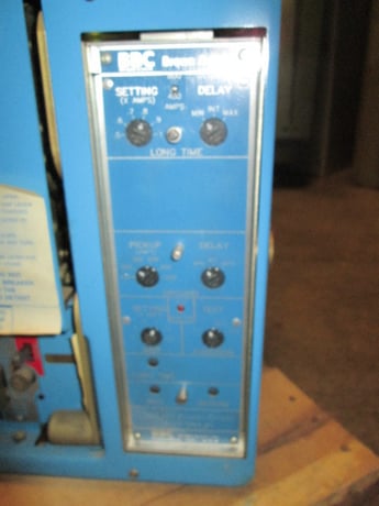 800 Amps, Brown Boveri, LKE-8, manually operated, drawout - Image 3