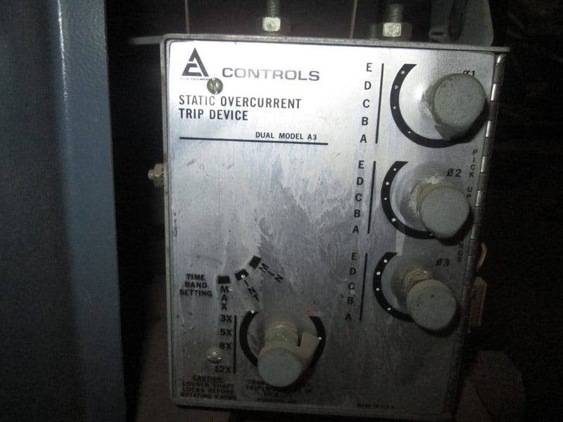 1600 Amps, Allis-Chalmers, LA-1600, electrically operated, manually operated, drawout - Image 6