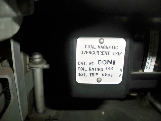 1600 Amps, Federal Noark, DMB-50, manually operated, drawout - Image 2