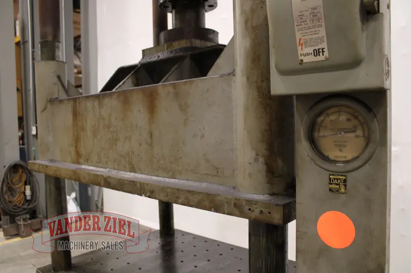 150 Ton, Dake Four-Post Press - Image 5