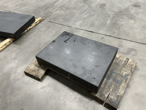 18" x 2 4" x 4" Granite Surface Combustion Plate - Image 2