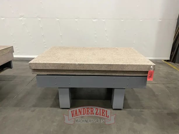 4 8" x 72" x 8" Pink Granite Surface Combustion Plate - Image 1
