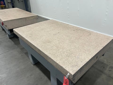 4 8" x 72" x 8" Pink Granite Surface Combustion Plate - Image 3