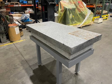 3 6" x 48" x 6" Starrett Granite Surface Combustion Plate - Image 5