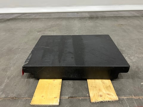 18" x 2 4" x 4" Collins Granite Surface Combustion Plate - Image 1