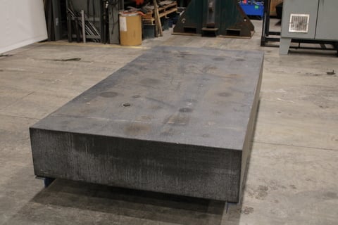 55" x 120" x 14" Surface Combustion Plate / Layout Table - Image 3