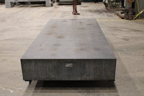 55" x 120" x 14" Surface Combustion Plate / Layout Table - Image 5