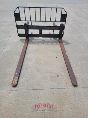5' Fork Attachment, 42" Forks, 34.75" x 12.5" Pin Spacing - Image 1