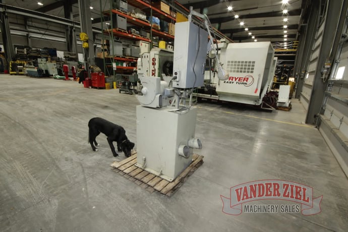8" Setco #SPL, Double End Pedestal Grinder, 1 HP, 1800 RPM, 460 V., 3 Ph. - Image 5