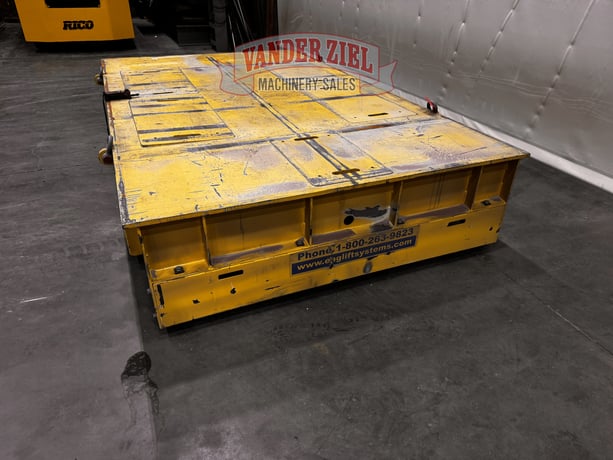 30,000 lb. Engineered Lifting Systems #TCS-30000-10-16, Die Transfer Cart - Image 4