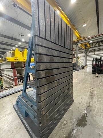 114" x 66" DieLink Synergis Angle Plates, Pair, 1-1/8" T-Slots on 6" Centers - Image 4